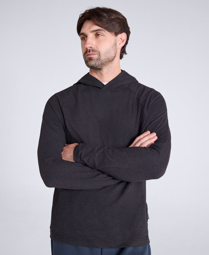 Strive Mens Active Hoodie - Charcoal
