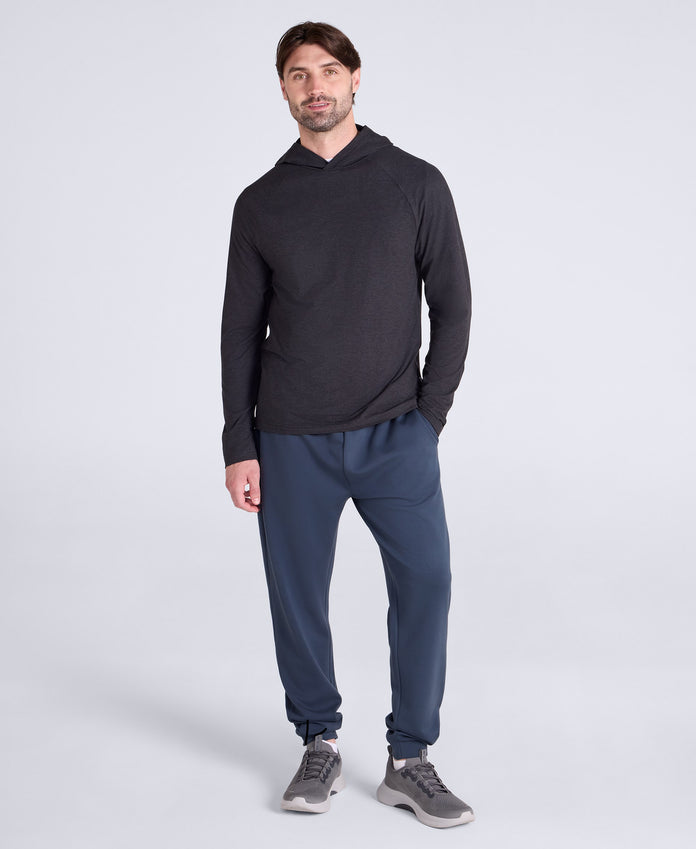 Strive Mens Active Hoodie - Charcoal