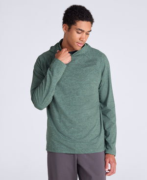 Strive Mens Active Hoodie - Khaki
