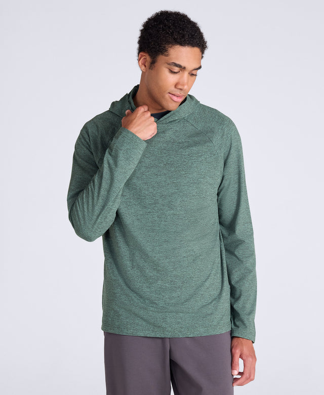 Strive Mens Active Hoodie - Khaki