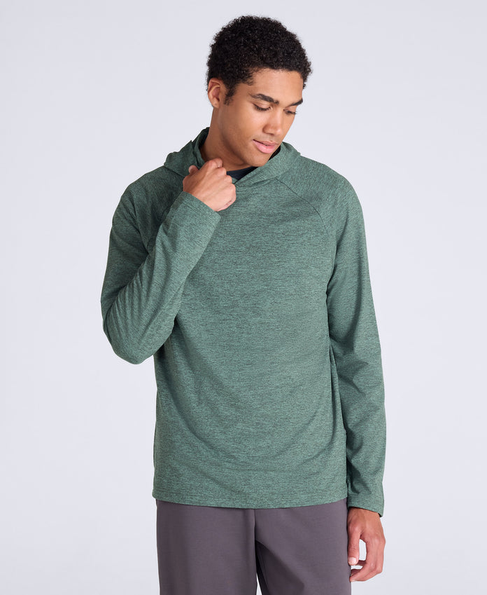 Strive Mens Active Hoodie - Khaki