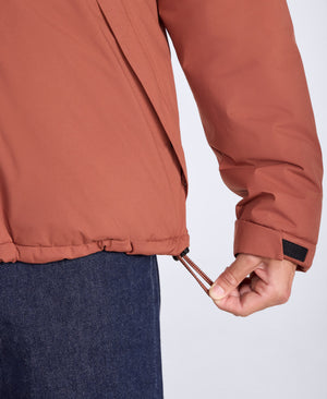 Heard Mens Waterproof Padded Jacket - Rust
