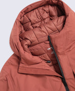 Heard Mens Waterproof Padded Jacket - Rust