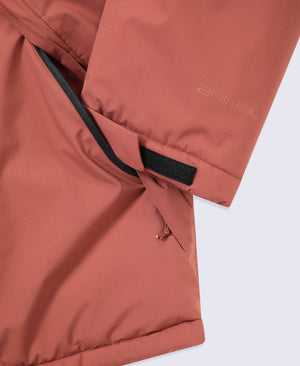 Heard Mens Waterproof Padded Jacket - Rust