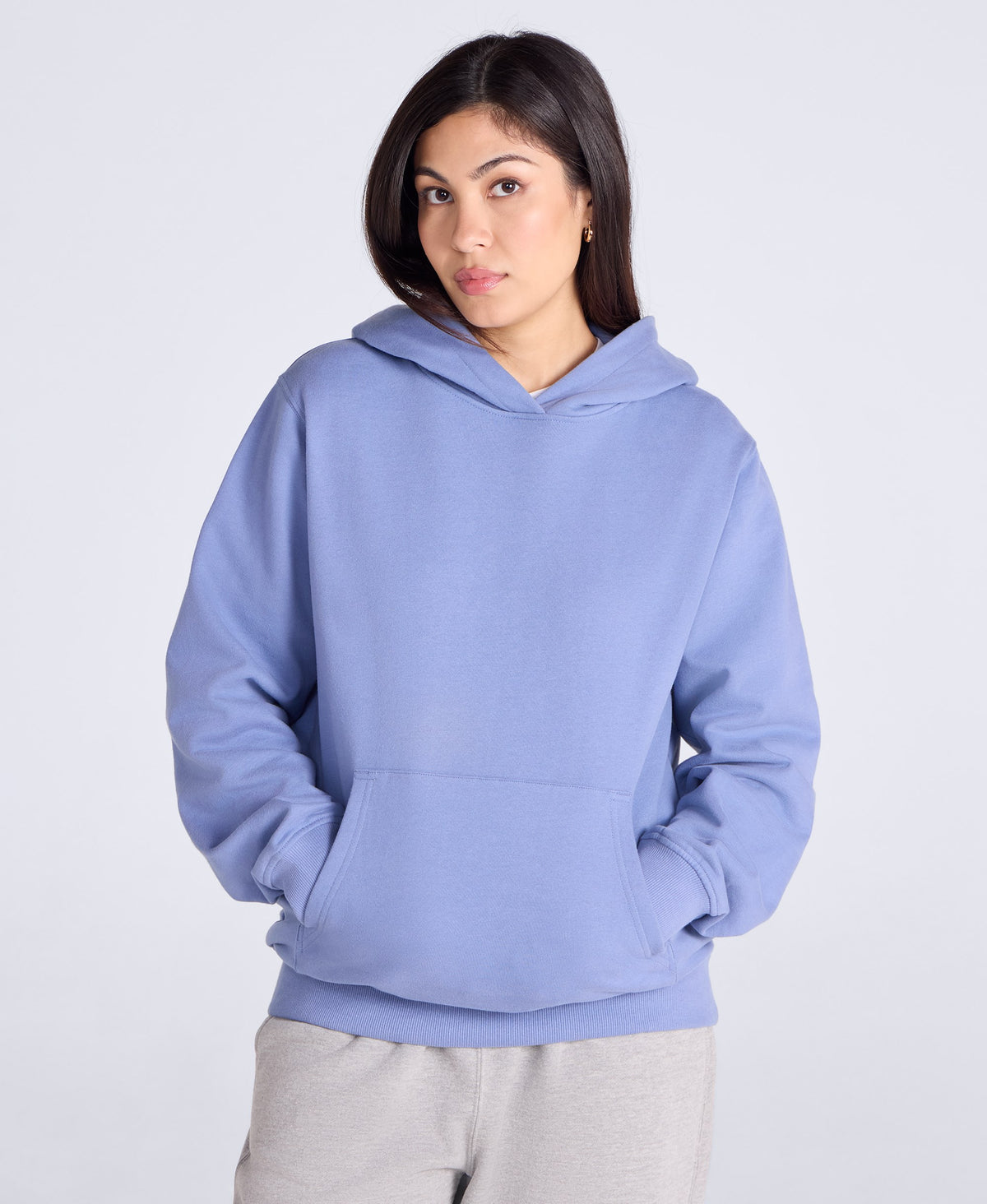 Idol Womens Regular Sleeve Hoodie - Blue