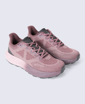 Radar Womens Running Shoes - Burgundy