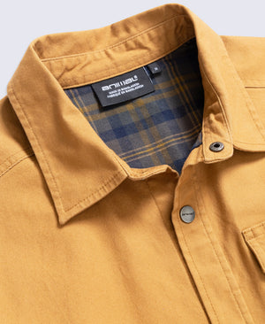 Fencemender Rebar Mens Lined Shirt - Tan
