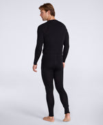 Merino Mens TechTherm Base Layer Pants - Black