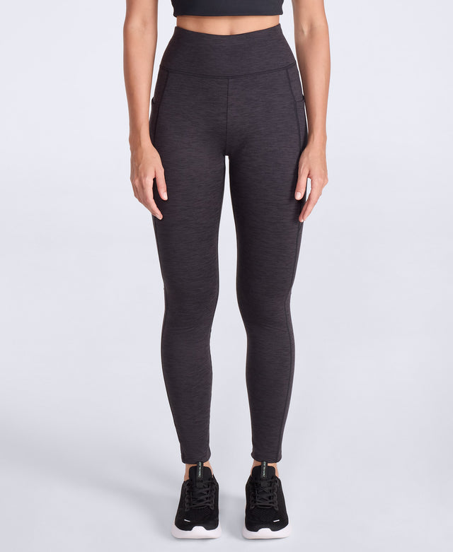 Contin Womens Thermal Trekking Leggings - Charcoal