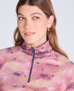 Printed Prague Womens Fleece - Pale Pink