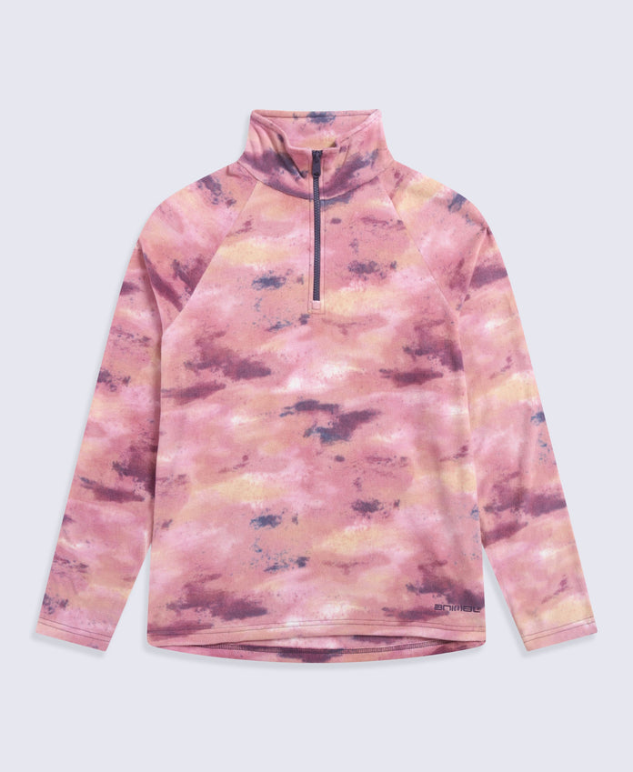 Printed Prague Womens Fleece - Pale Pink