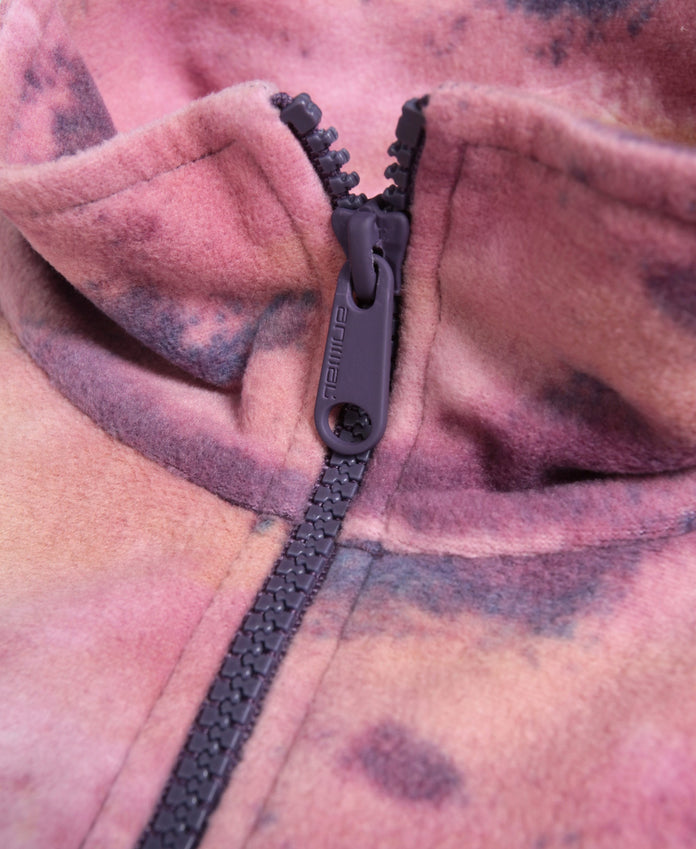 Printed Prague Womens Fleece - Pale Pink