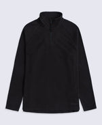 Prague Womens Half-Zip Fleece - Black