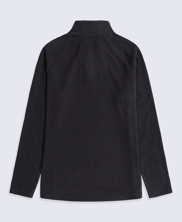 Prague Womens Half-Zip Fleece - Black