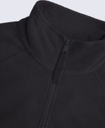 Prague Womens Half-Zip Fleece - Black