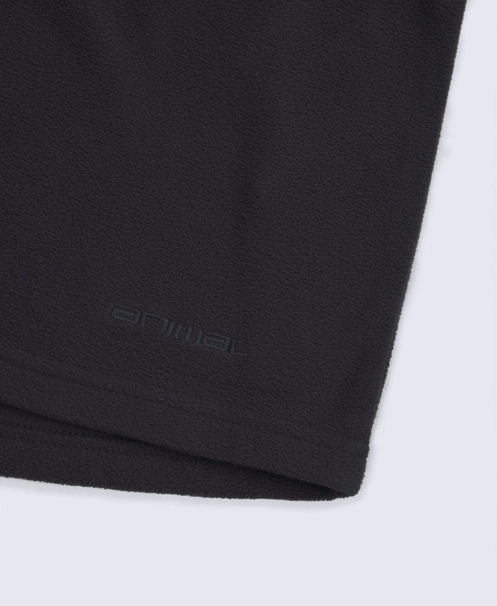 Prague Womens Half-Zip Fleece - Black
