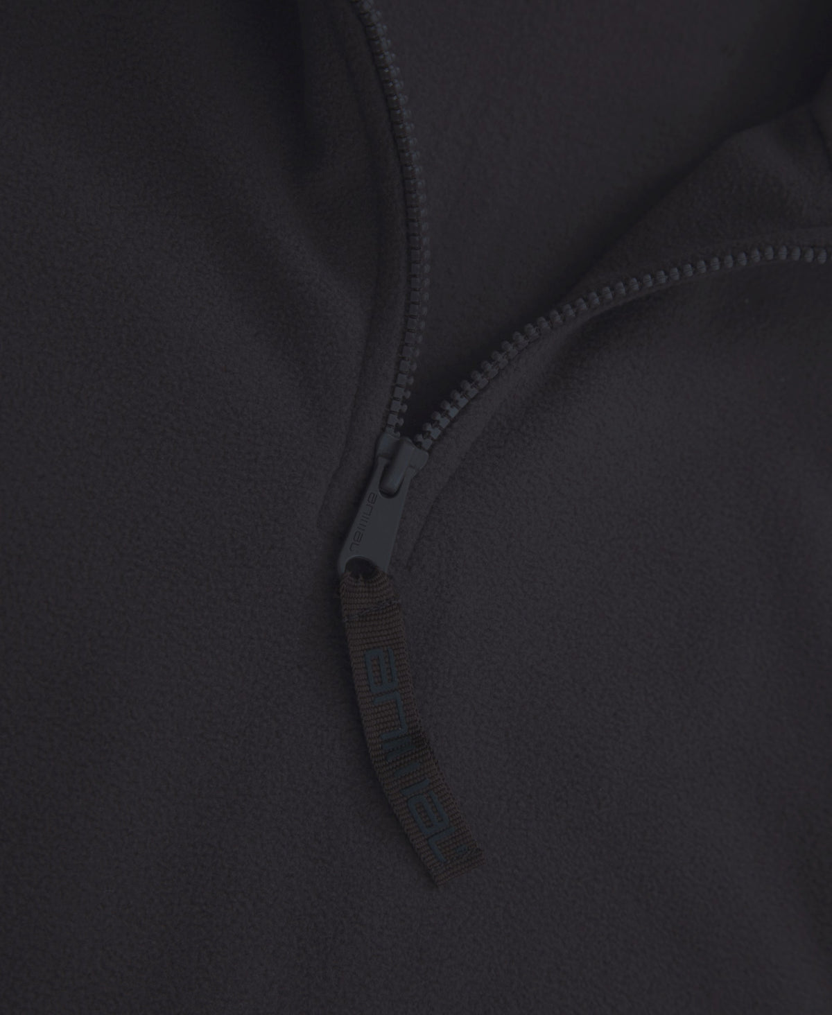 Prague Womens Half-Zip Fleece - Black