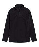 Prague Womens Half-Zip Fleece - Black