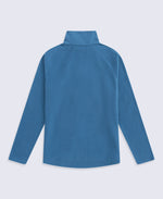 Prague Womens Half-Zip Fleece - Light Blue