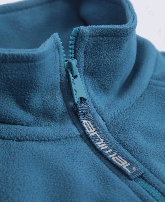 Prague Womens Half-Zip Fleece - Light Blue