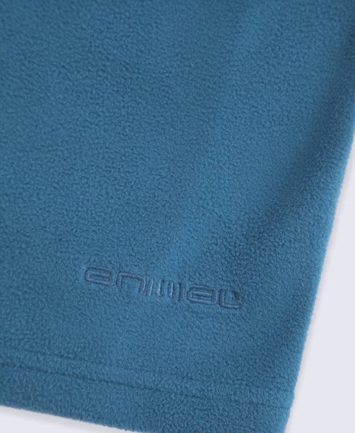 Prague Womens Half-Zip Fleece - Light Blue