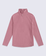 Prague Womens Half-Zip Fleece - Pale Pink