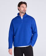 Dani Dimple Mens Texture Fleece - Blue