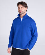 Dani Dimple Mens Texture Fleece - Blue