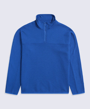 Dani Dimple Mens Texture Fleece - Blue