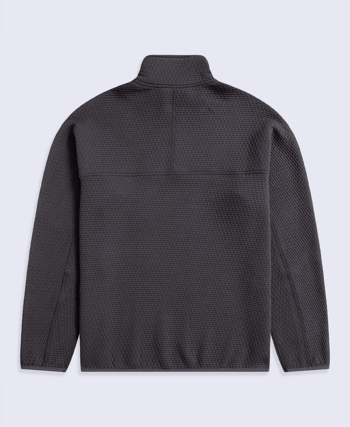 Dani Dimple Mens Texture Fleece - Dark Grey