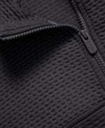 Dani Dimple Mens Texture Fleece - Dark Grey