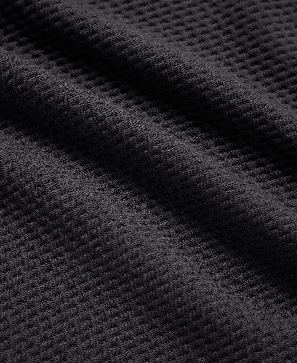 Dani Dimple Mens Texture Fleece - Dark Grey