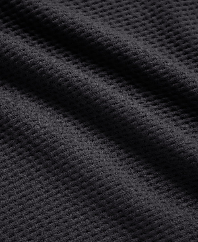 Dani Dimple Mens Texture Fleece - Dark Grey