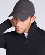 Sebastian Mens Ottoman Rib Fleece - Black