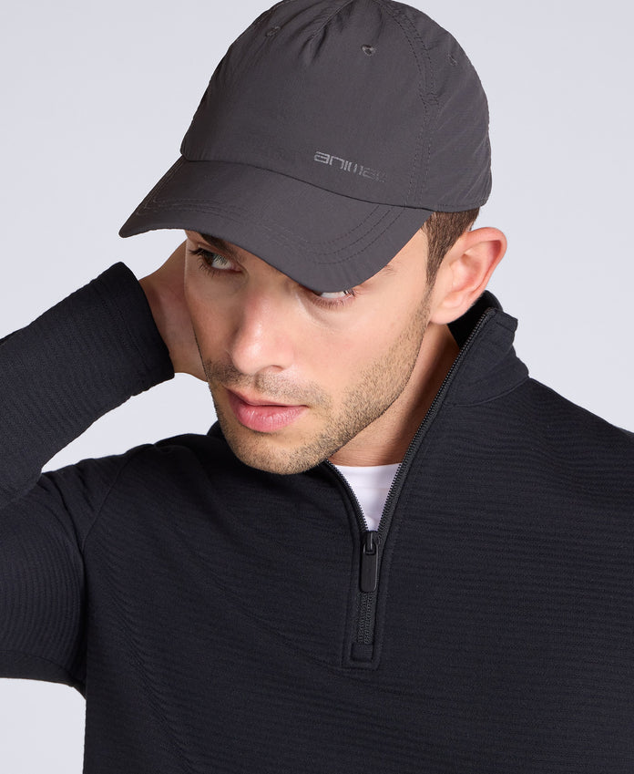 Sebastian Mens Ottoman Rib Fleece - Black