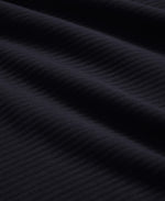 Sebastian Mens Ottoman Rib Fleece - Black