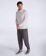 Sebastian Mens Ottoman Rib Fleece - Grey