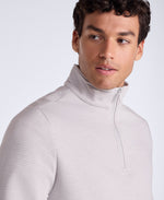 Sebastian Mens Ottoman Rib Fleece - Grey