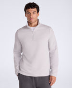 Sebastian Mens Ottoman Rib Fleece - Grey