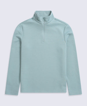 Sebastian Mens Ottoman Rib Fleece - Pale Green