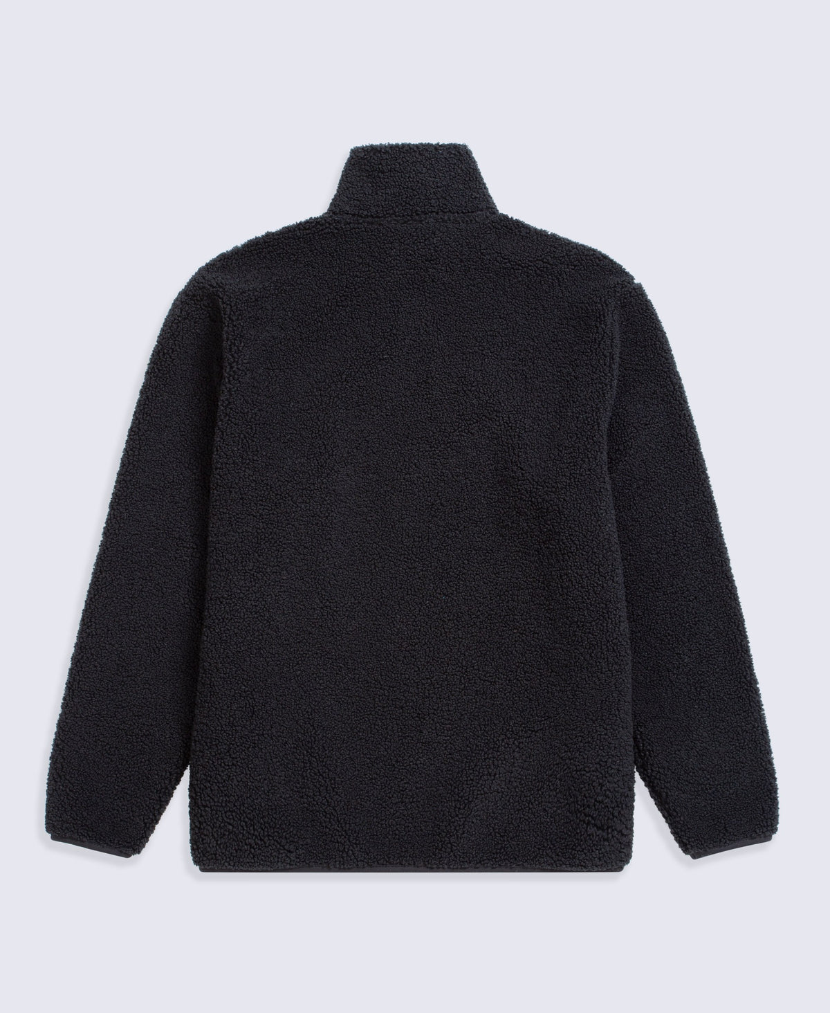 Blake Mens Boucle Half Zip Fleece - Black