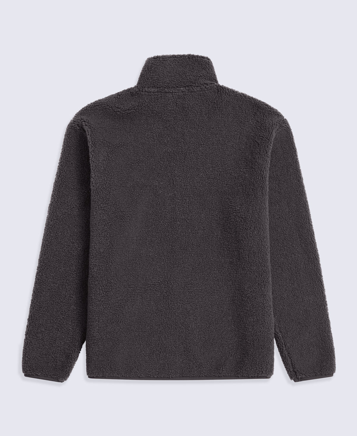 Blake Mens Boucle Full Zip Fleece - Dark Grey