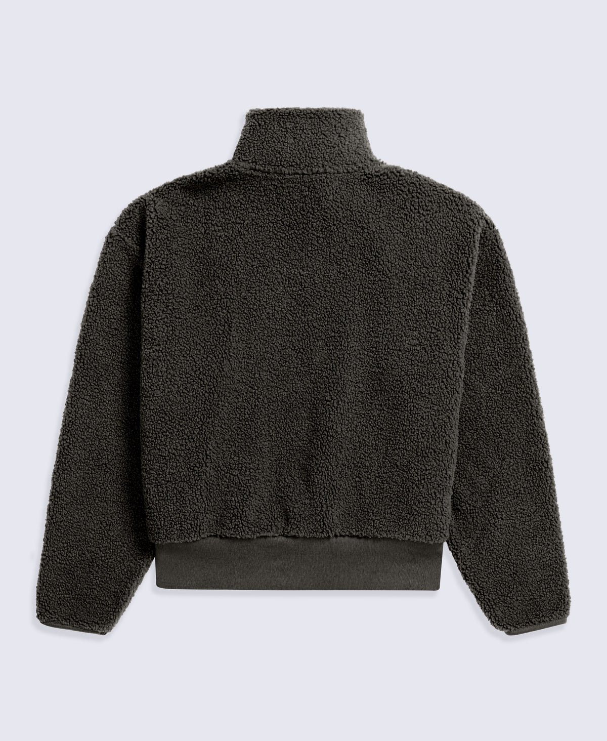 Womens Blake Boucle Half Zip Fleece - Dark Green
