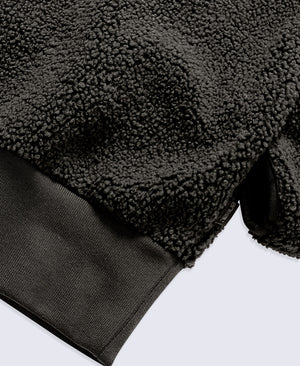 Womens Blake Boucle Half Zip Fleece - Dark Green