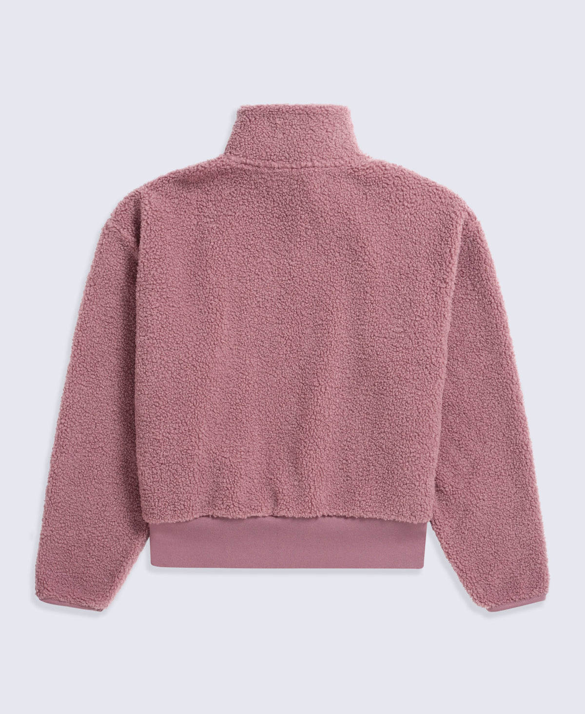 Womens Blake Boucle Half Zip Fleece - Pink