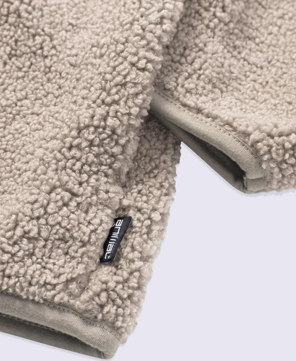Womens Blake Boucle Full Zip Fleece - Beige