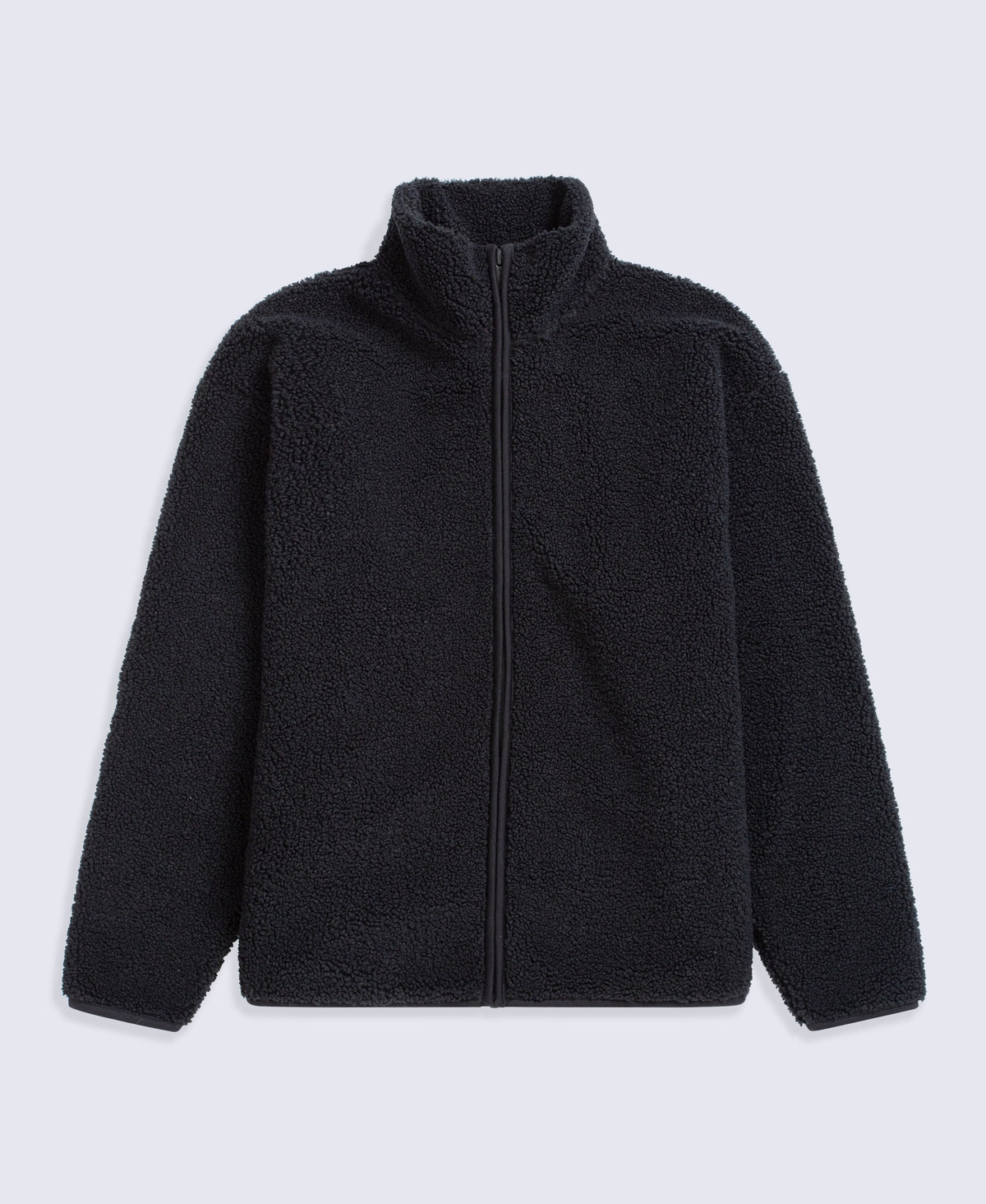 Womens Blake Boucle Full Zip Fleece - Black