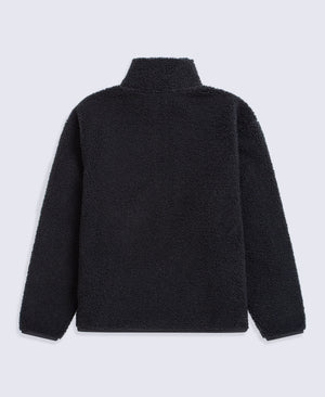 Womens Blake Boucle Full Zip Fleece - Black