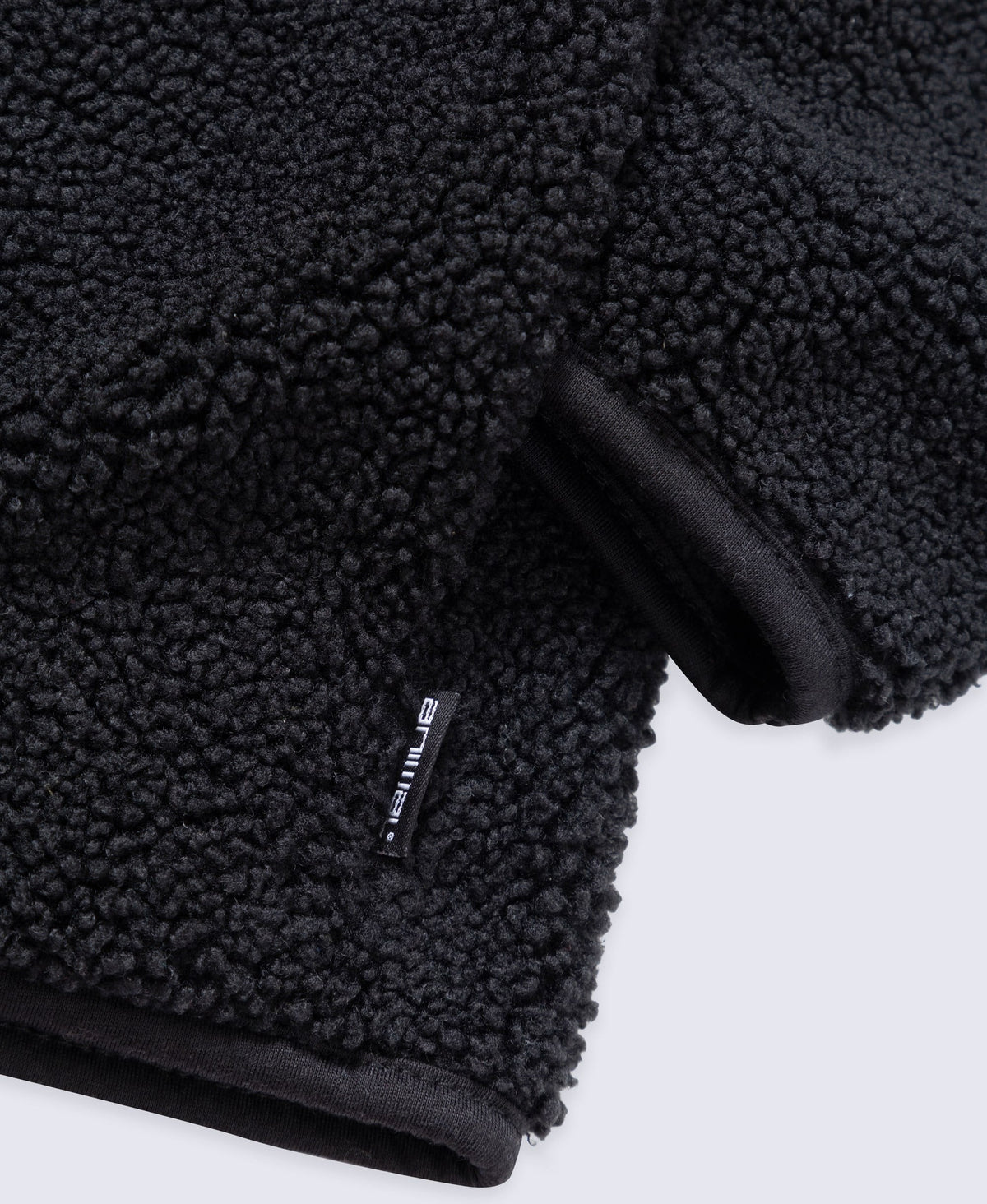 Womens Blake Boucle Full Zip Fleece - Black