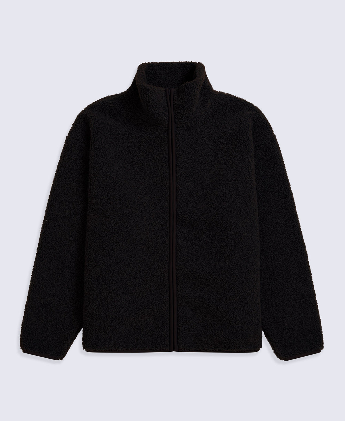 Womens Blake Boucle Full Zip Fleece - Black